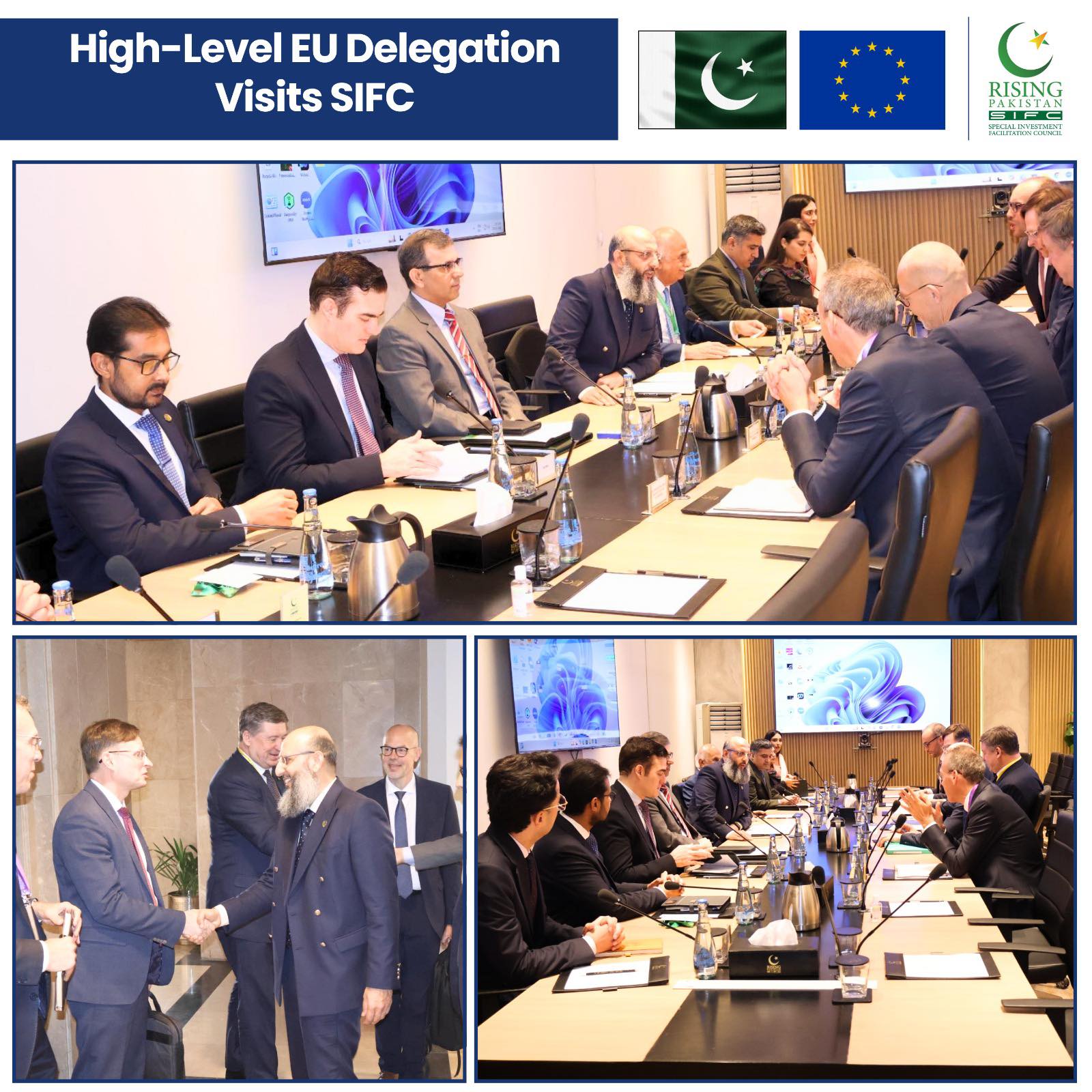 EU Delegation Advances Economic Ties